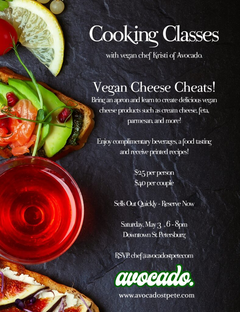 Avocado Cooking Class May 3 2025